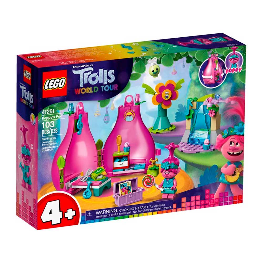 Конструктор Lego Trolls Домик-бутон Розочки 41251 купить,NaN