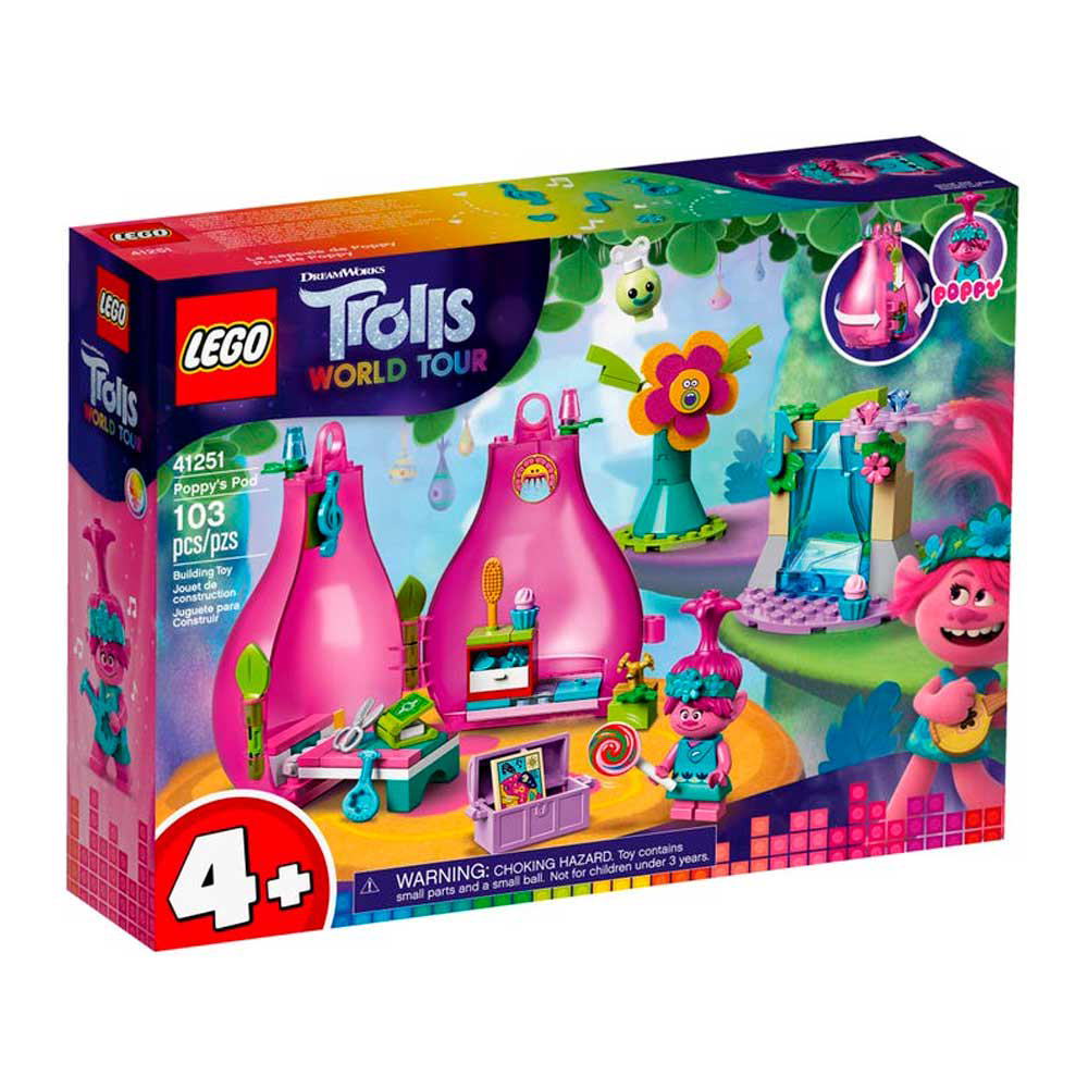 Конструктор Lego Trolls Домик-бутон Розочки 41251 купить,NaN