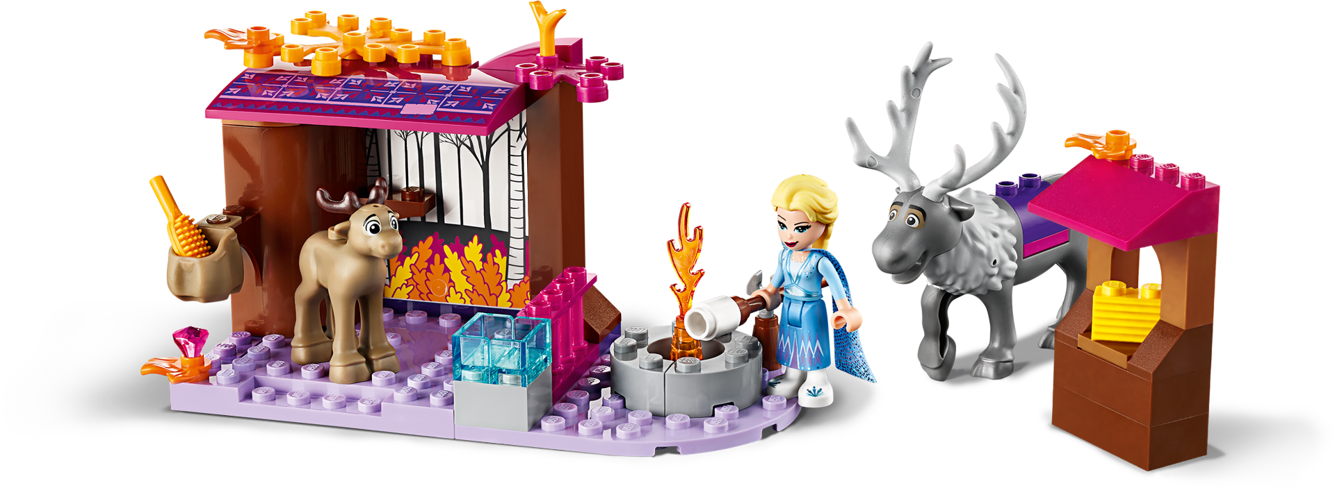 Конструктор Lego Disney Princess Дорожные приключения Эльзы 41166 купить,NaN