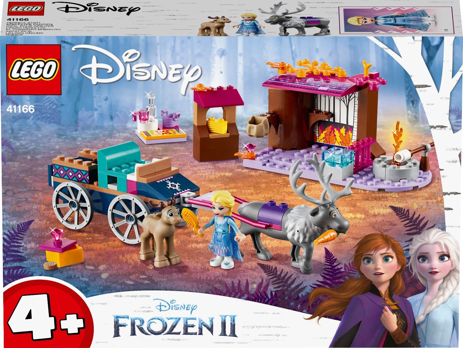 Конструктор Lego Disney Princess Дорожные приключения Эльзы 41166 купить,NaN