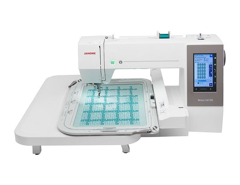 Вышивальная машина Janome Memory Craft 550E белая - ForteMarket Вышивальная машина Janome Memory Craft 550E белая купить,0