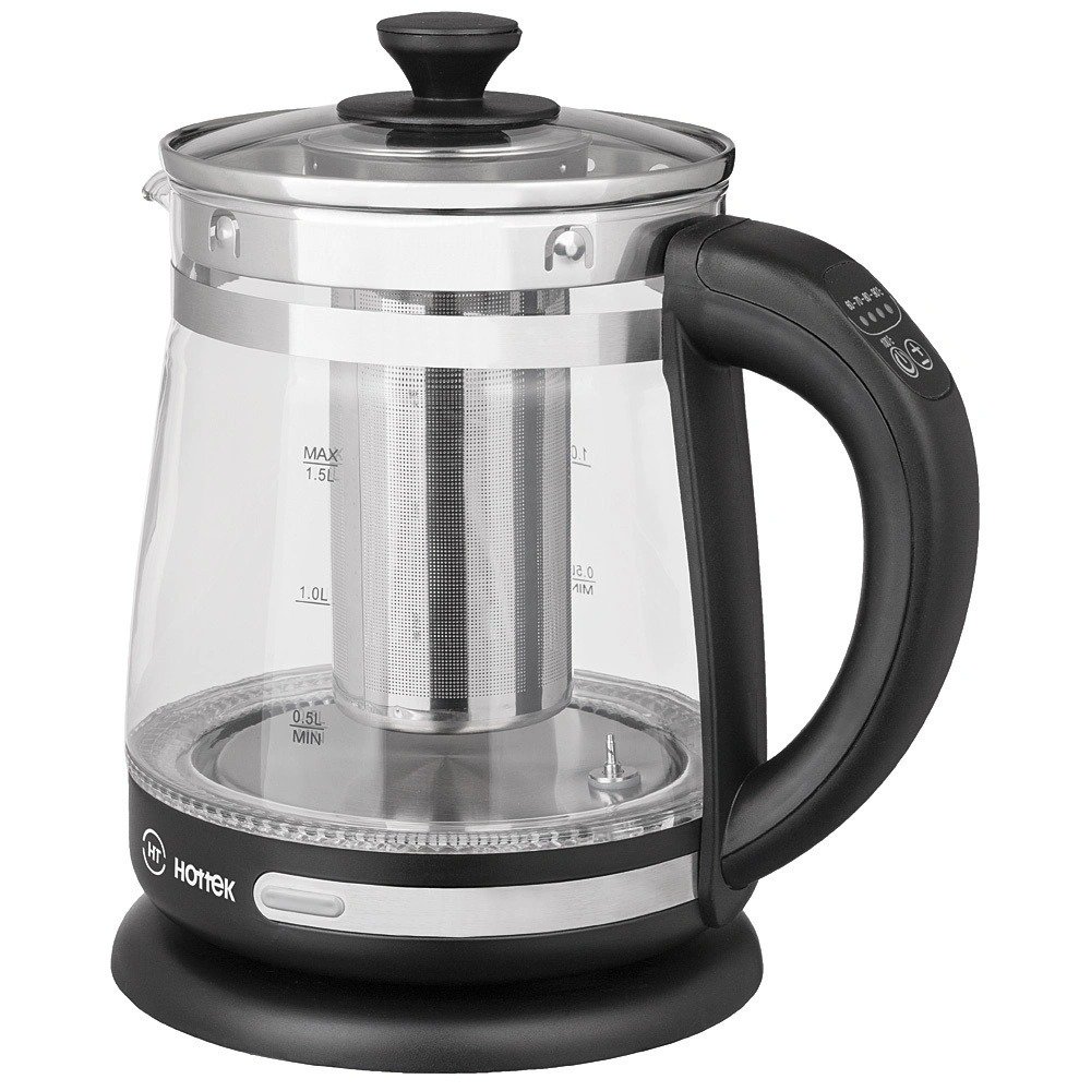 Электрочайник Hottek HT-960-014 серебристо-черный купить,NaN