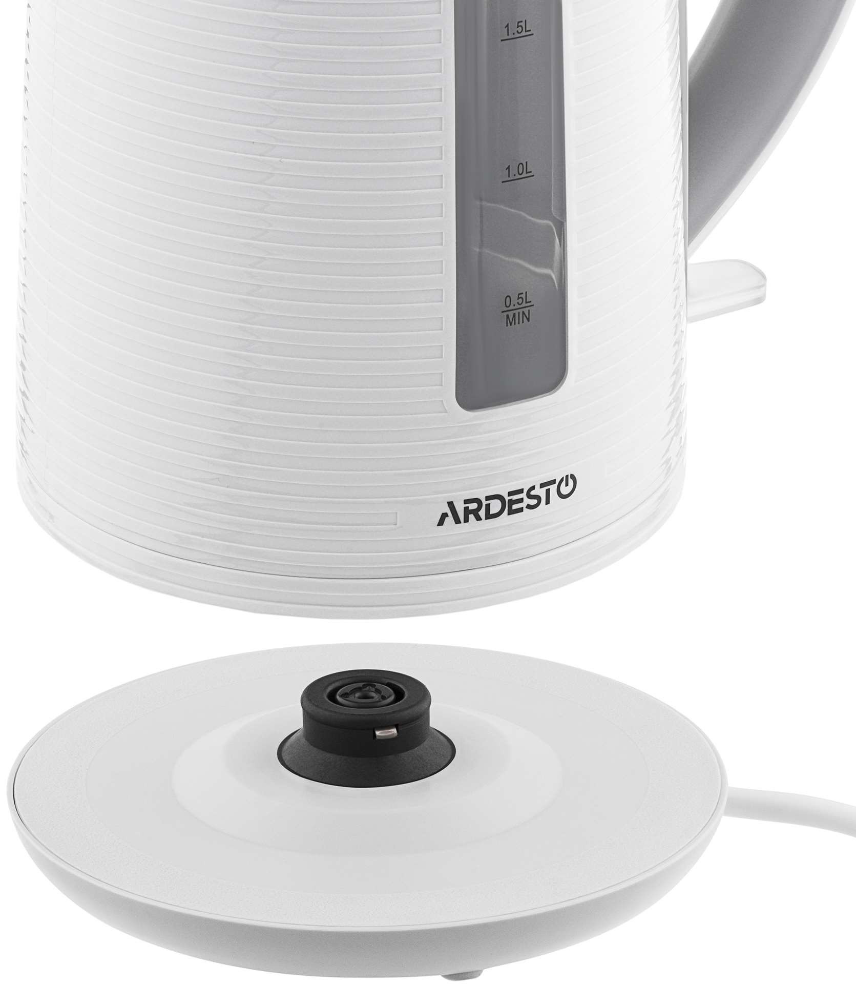 Электрочайник Ardesto EKL-F17WG белый