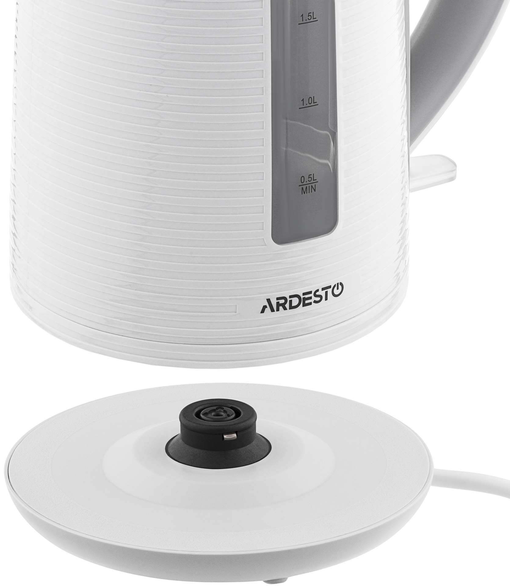 Электрочайник Ardesto EKL-F17WG белый купить,NaN