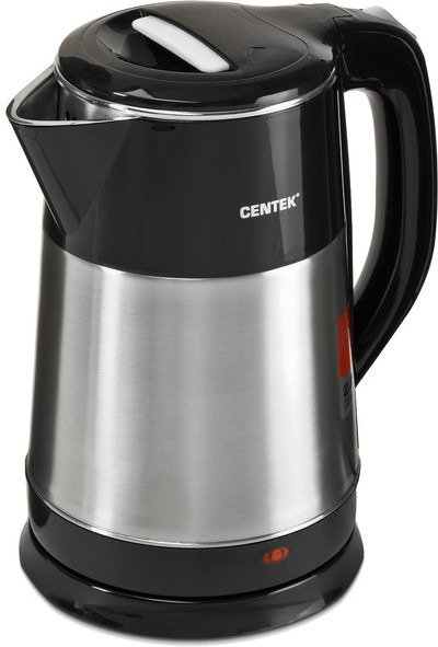 Электрочайник Centek CT-0021 2.2 л серебристо-черный купить,NaN