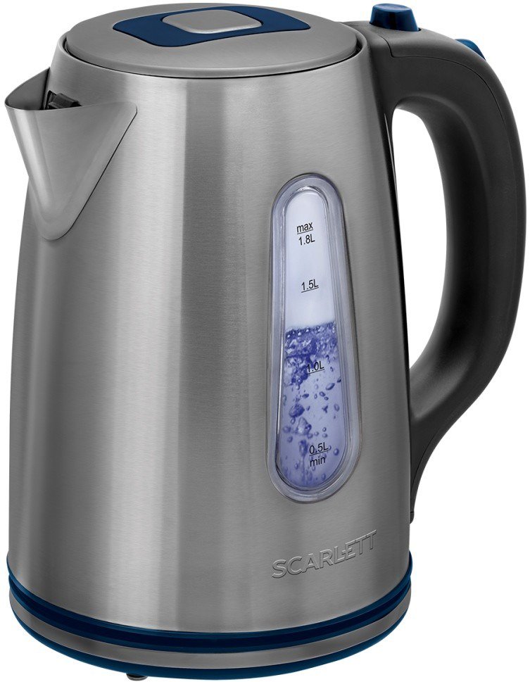Электрочайник Scarlett SC-EK21S72 1.8 л серебристый - ForteMarket Электрочайник Scarlett SC-EK21S72 1.8 л серебристый купить,0