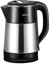 Электрочайник Centek CT-0021 2.2 л серебристо-черный
