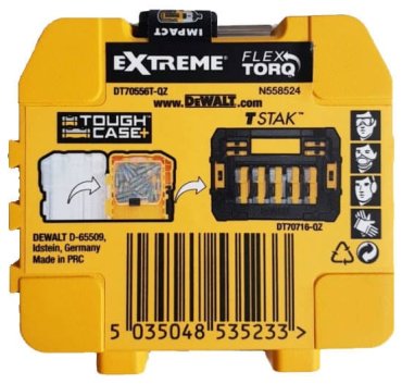 DeWALT набор бит DT70556T 25 шт купить,NaN