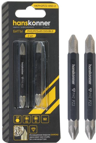 Hanskonner бита HKPH2PZ2-65D-2 2 шт