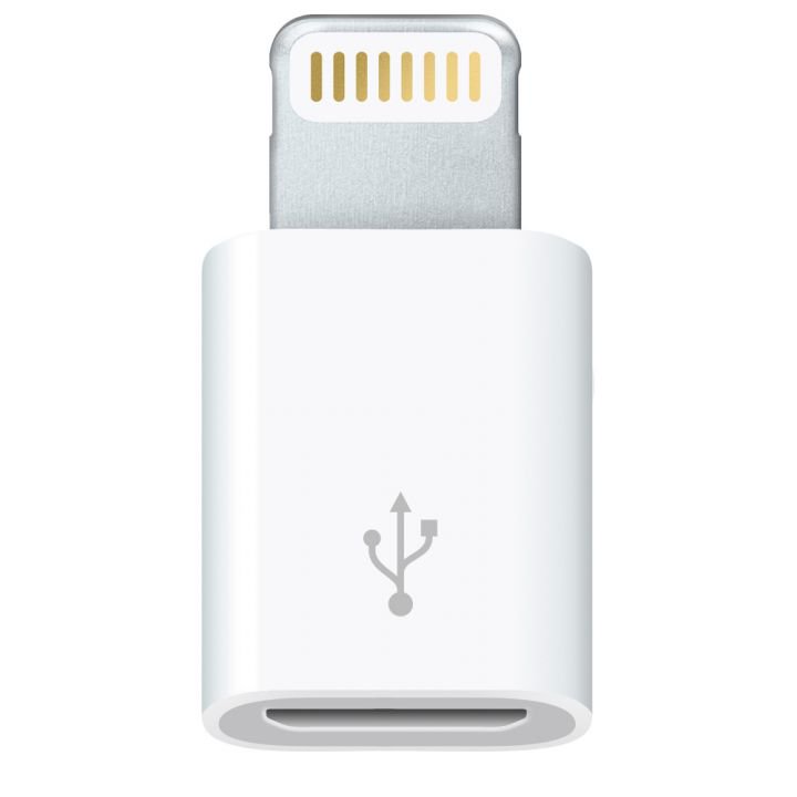 Адаптер Apple Lightning to Micro USB MD820ZM/A белый купить,NaN