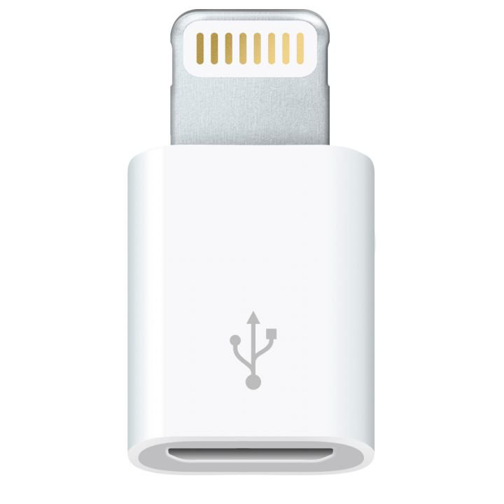 Адаптер Apple Lightning to Micro USB MD820ZM/A белый купить,NaN