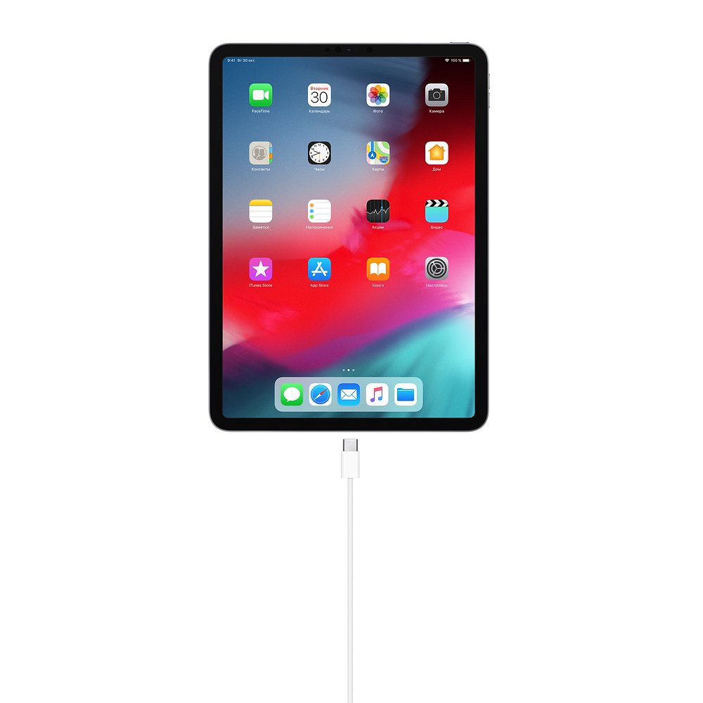Кабель Apple USB Type-C - USB Type-C MUF72ZM/A 1м белый купить,990