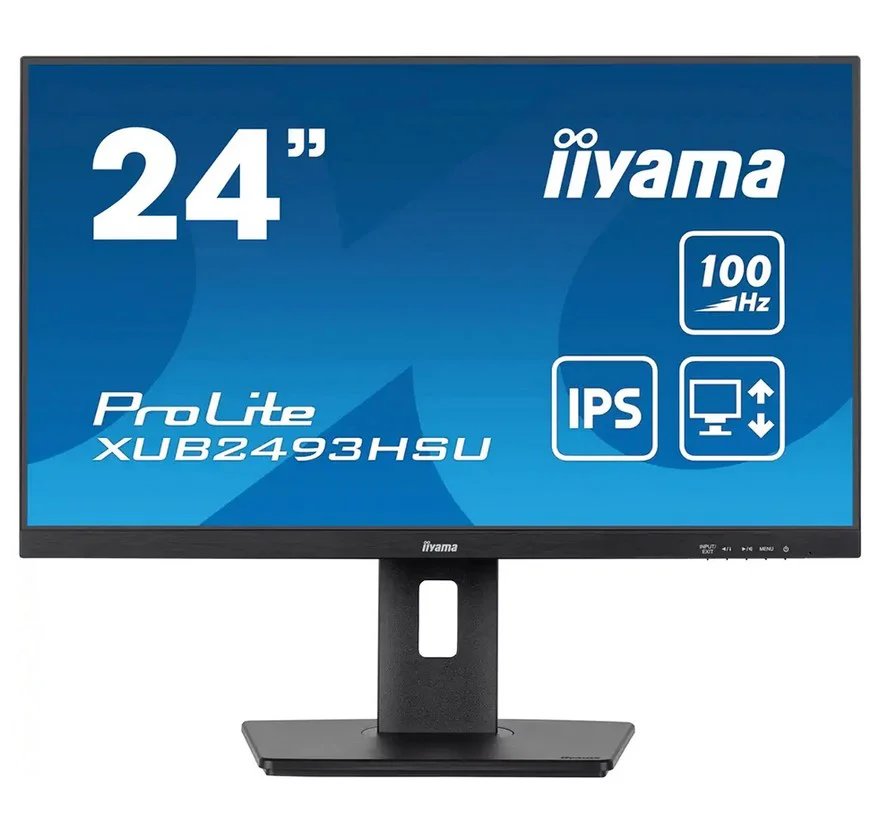 Монитор iiyama ProLite XUB2493HSU-B7 24" Black