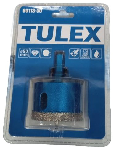 Коронка Tulex 60113-50 алмазная D 50 мм, 1 шт