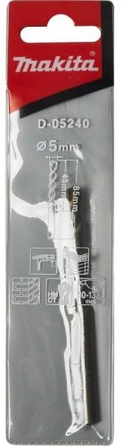 Сверло Makita по бетону D-05240 5 мм, 1 шт.