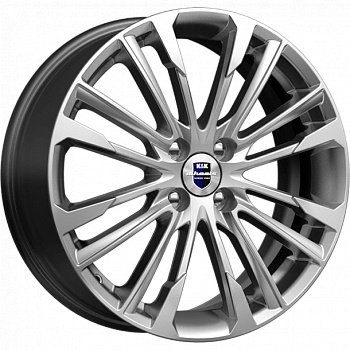 Комплект дисков K&K Сильверстоун КС770-00 4х98 R17х6,5 СВ58,5 ЕТ35 сильвер  купить,NaN