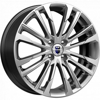 Комплект дисков K&K Сильверстоун КС770-00 4х98 R17х6,5 СВ58,5 ЕТ35 сильвер  купить,NaN