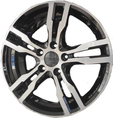 Комплект дисков Вектор B192 5x114,3 R17x7 CB60,1 ET39 алмаз-черный купить,NaN