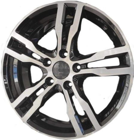 Комплект дисков Вектор B192 5x114,3 R17x7 CB60,1 ET39 алмаз-черный купить,NaN