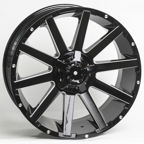 Комплект дисков Kipardo 61443 6х139,7 R20х9 СВ110.1 ЕТ-12 window+milling rivets купить,NaN