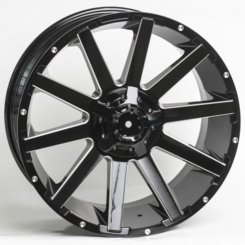 Комплект дисков Kipardo 61443 6х139,7 R20х9 СВ110.1 ЕТ-12 window+milling rivets купить,NaN