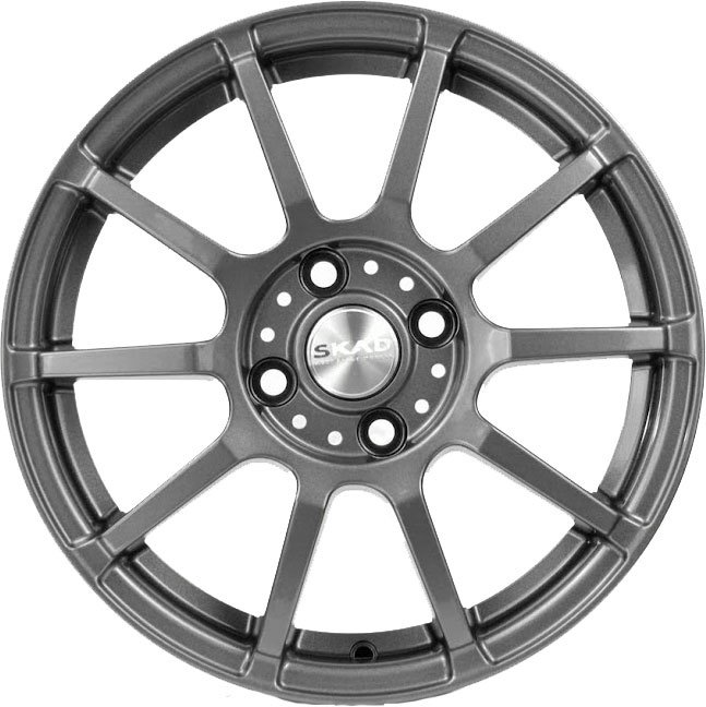 Комплект дисков Skad Акита 2880327 4x100 R15x6 CB54,1 ET48 графит  купить,237640