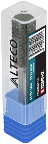 Сверло ALTECO фрезеровальное B 1225/6 MX 75637 12 мм, 1 шт. купить,0