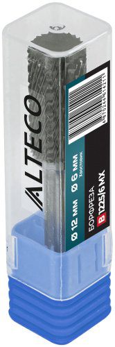 Сверло ALTECO фрезеровальное B 1225/6 MX 75637 12 мм, 1 шт.