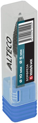 Сверло ALTECO фрезеровальное G 1020/6 MX 75651 10 мм, 1 шт.