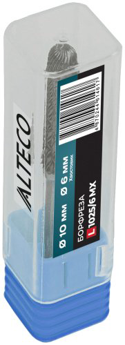 Сверло ALTECO фрезеровальное L 1025/6 MX 75657 10 мм, 1 шт.