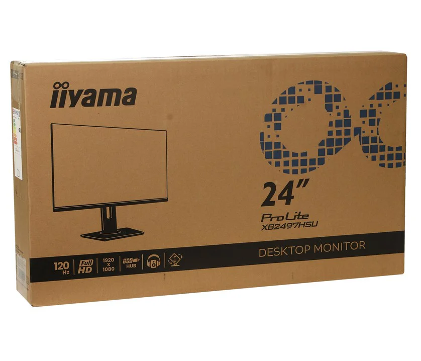 Монитор iiyama ProLite XB2497HSU-B1 24" чёрный купить,NaN