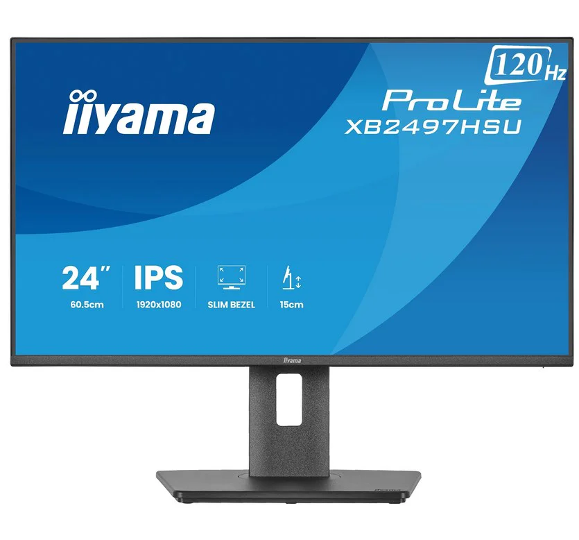 Монитор iiyama ProLite XB2497HSU-B1 24" чёрный купить,NaN