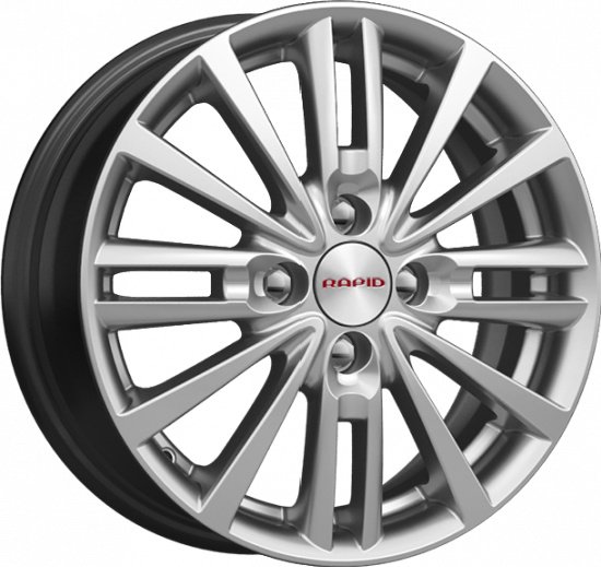 Комплект дисков K&K Модена-оригинал КС747 r74549SK 4x100 R15x6 CB54,1 ET46 Сильвер SK  купить,NaN