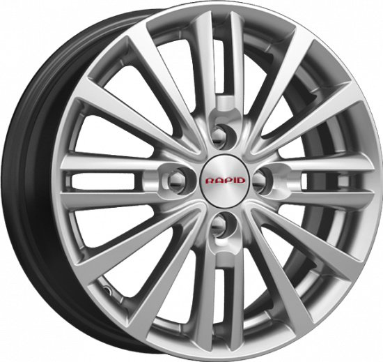 Комплект дисков K&K Модена-оригинал КС747 r74549SK 4x100 R15x6 CB54,1 ET46 Сильвер SK  купить,NaN