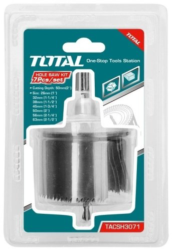 Коронка Total TACSH3071 твердосплавная набор 7 в 1 купить,NaN