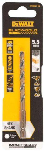 Сверло DeWALT по металлу DT20607-QZ 5.5 мм, 1 шт. купить,NaN