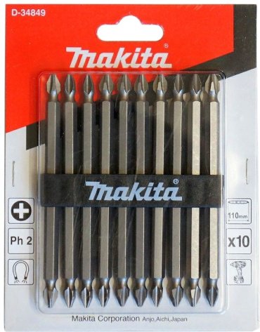 Makita набор бит D-34849 10 шт
