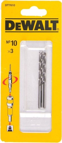 Сверло DeWALT спиральное, по дереву DT7610 3.15 мм, 3 шт. купить,NaN