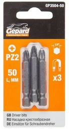 Gepard бита (GP3504-50) 3 шт