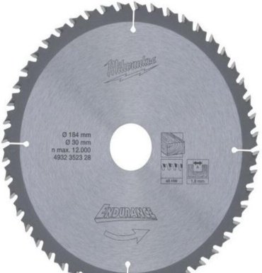 Пильный диск Milwaukee WCSB184 4932352328 184x30 мм, 48Т