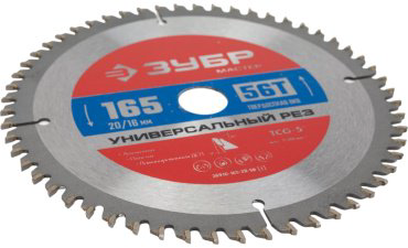 Пильный диск ЗУБР 36916-165-20-56_z01 165x20 мм, 56Т купить,NaN