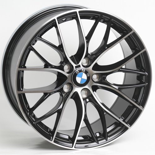 Комплект дисков Kipardo 80216 5х120 R18х8,0 СВ72,6 ЕТ35 black machined face gloss купить,NaN