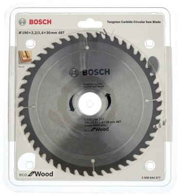 Пильный диск Bosch Eco Wood 2608644377 190х30 мм купить,0