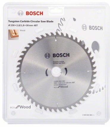 Пильный диск Bosch EC WO H 2608644382 230х30 мм