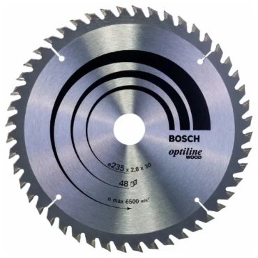 Пильный диск Bosch Optiline Wood 2608640727 235х30 мм купить,17528