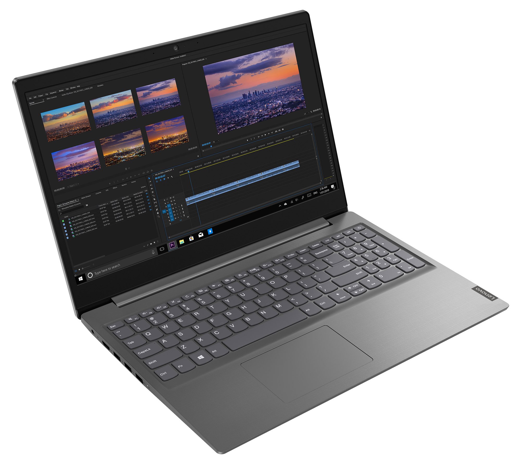 Ноутбук Lenovo V15 IIL 82C500FNRU 15.6" Iron Grey