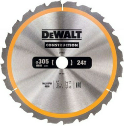 Пильный диск DeWALT DT1958-QZ 305x30 мм, 24Т