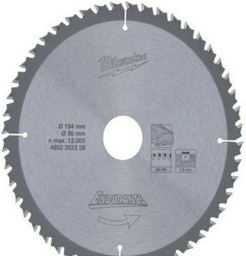 Пильный диск Milwaukee WCSB184 4932352328 184x30 мм, 48Т