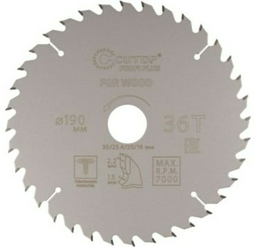 Пильный диск CUTOP 75-19036Т 190x30 мм, 36Т