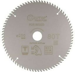 Пильный диск CUTOP 75-25080Т 250x32 мм, 80Т